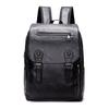 Nova Mochila Urbana Simples Masculina PU Estilosa Casual de Grande Capacidade, Venda Direta do Fabricante, Atacado e Dropshipping