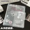 Álbum de Almacenamiento A5 Alas de Ángel Carpeta de Anillas de Plástico PP con Cierre a Presión para Tarjetas Fotográficas Star Chaser y Álbum de Fotos Polaroid