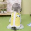 Ropa para Mascotas Pequeñas para Perros y Gatos Pequeños, Ropa de Otoño e Invierno para Teddy, Pomerania, Schnauzer, 25 Chalecos de Algodón Doble Acolchado