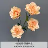 Flores Artificiales Color Champán para Bodas al Aire Libre, Decoraciones de Fondo de Boda, Adornos para Sala de Estar en Casa, de Alta Gama y Realistas