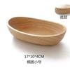 Precio de Fábrica Venta Directa Plato de Madera Platos de Fondo Grueso Platos Platos Creativos para Snacks Plato para Frutas Plato para Pasteles Vajilla