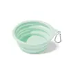 Macaron Outing Tazón Plegable para Mascotas Bebedero para Mascotas Tazón de Silicona para Mascotas Tazón Portátil para Perros Bebedero para Exteriores Comedero para Perros