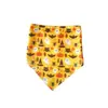 Bufanda Triangular Navideña para Mascotas de Amazon Bufanda para Perro Venta al por Mayor Decoración Navideña Estampada Nueva Bufanda Transfronteriza