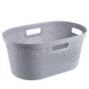 Cesta de Roupas Sujas Direto da Fábrica Cesta de Armazenamento de Plástico Estilo Japonês Balde de Roupas Sujas Classificação Cesta Grande de Armazenamento Doméstico