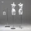 Mannequins de Meia-Corpo Masculino e Feminino para Exposição de Lingerie, Rack para Vitrine de Loja de Lingerie, Manequim, Rack para Exposição de Maiôs e Sutiãs, Modelo de Prateleira