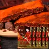 Condimento para Hot Pot de Aceite de Res Qin Ma Especial de Chongqing 80g para Uso en Casa, Condimento Picante para Hot Pot, Paquete Pequeño, Una Porción, 6 Bolsas