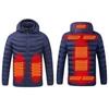 Zona 33 Zona 21 Chaqueta de plumón con calefacción, Chaqueta acolchada de algodón, Ropa con calefacción, Ropa de abrigo, Ropa de invierno para hombres y mujeres, Otoño e Invierno, Zona 249