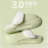 Pantuflas de algodón impermeables y extraíbles para mujer, calzado antideslizante para el hogar, cálido, de algodón Maomao, para hombre, venta al por mayor