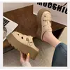 Zapatos de Mujer Retro Cerrados Perforados 2025 Nuevo Estilo de Verano para Mujeres Menudas, Chanclas Elegantes Estilo Birkenstock de Suela Gruesa para Aumentar la Altura