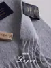 Versão avançada ~ versão lã de cordeiro! Cachecol de Lã Merino Australiana Cor Sólida Inverno Novo Estilo Cachecol para Casal