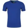 Nova Camiseta de Manga Curta Primavera 2025 Casual Cor Lisa Moda Roupa de Trabalho Adequada para Jovens e Meia-Idade Dia de Verão