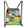 Nueva Bolsa con Cordón de Minecraft para Niños, Bolsa de Almacenamiento Grande, Mochila Casual Portátil para Estudiantes al Aire Libre