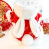 Ropa para perro otoño e invierno ropa gruesa gato traje Tang de princesa orejas de conejo bola de pelo lindo perro pequeño Teddy mascota 4958