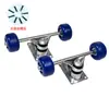 Skate Suporte de Skate Acessórios de Roda Liga de Alumínio Skateboard Infantil Conjunto Fish Board Ponte de Skate DIY