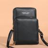 2021 novo atacado grande capacidade multifuncional cor sólida moda simples bolsa de ombro crossbody bolsa para celular feminina