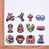 Amazon Calaveras Día de Muertos dijes para zapatos resina de PVC accesorios para zapatos tipo zueco fundas de teléfono DIY dijes decorativos