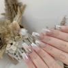 Acessórios para unhas Papel folha de ouro japonês novo folha de ouro em pó ultrafino fragmentos ouro super brilhante prata adesivos decorativos para unhas