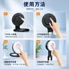 L08S Luz de Relleno Magnética de Bolsillo para Teléfono Trípode Portátil Plegable Soporte para Selfie Escritorio Transmisión en Vivo Luz de Belleza