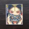 Venta al por mayor del fabricante Estilo Xizang Thangka Dorado de Colores Zakhilaam Vida Pasada y Presente Tara Verde Lienzo Thangka Reemplazable