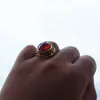 Anillo retro chapado en oro de 24L con diseño de dragón ovalado para hombre, con explosión de Amazon, de Zhenrong, de origen transfronterizo.