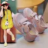 Zapatos de Moda Versátiles para Niñas 2026 Verano Nuevos Tenis de Suela Suave para Niñas Zapatos Casuales Transpirables de Malla para Niños