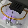 Accesorios de circulación de agua para cama de champú, tubos curvos para terapia capilar, anillo en D, equipo de terapia capilar para peluquerías y salones de belleza, accesorios para el cuidado del cabello