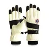 Luvas de esqui de inverno para atacado à prova de vento à prova d'água com forro de fleece toque quente tela sensível ao toque para atividades ao ar livre andar de moto luvas grossas masculinas