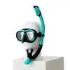 Gafas de Buceo Amazon Máscara de Snorkel Transfronteriza Universal para Adultos Máscara de Buceo de Alta Definición Set de Snorkel Completamente Seco