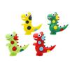 Llavero de Tiranosaurio Rex de Dibujos Animados Colgante de Muñeco Llavero Colgante de Dinosaurio Pequeño Muñeco Colgante de Gota de Pegamento Accesorios para Auto