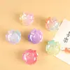 Pinza de Tiburón Pequeña de Flor Colorida Brillante de Gama Alta, Pinza para el Flequillo de Moda y Exquisita, Accesorio para el Cabello de Media Recogida