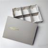 Caja de Empaque para Pastel de Luna de 6 Granos Gris Corazón Helado Caja de Regalo Crujiente de Copo de Nieve Turrón Caja Creativa de Snow Mei Niang Crujiente de Huevo