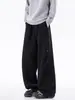 Pantalones deportivos para hombre estilo americano 2026 primavera, otoño, invierno nueva marca de moda cleanfit holgados rectos deportivos pantalones casuales versátiles