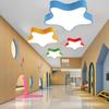 Lámpara de Techo de Estrellas Habitación Infantil para Niños y Niñas Lámpara de Araña Creativa Lámpara de Pasillo para Aula de Jardín de Infancia Lámparas de Modelado de Dibujos Animados