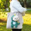 Bolso de hombro para mascotas al por mayor para perros pequeños, bolsa para gatos con cabeza abierta, bolso cruzado para gatos, transpirable y portátil, accesorios para mascotas