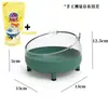 Baño de hámster, bañera, baño, arena, lavabo, inodoro, doble uso, oso dorado, baño, arena, orina, arena, a prueba de salpicaduras, una generación de cabello
