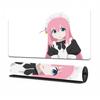 Mouse Pad Lonely Rock Grande Anime Boqi Sauce Teclado Secundário Jogo de Computador Almofada de Mesa de Escritório Espessada