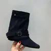 Botines cortos de ante caqui vintage para mujer, botines estilo francés, diseño de nicho de otoño, botines de tacón ancho estilo western, botas de montar