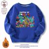 Sudadera de Algodón para Niños para Otoño e Invierno, Sudadera de Forro Polar de Manga Larga para Niños de Banban Kindergarten
