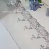 Renda de Bordado com Flores Cosmos em Tela Estilo Europeu e Americano em Estoque para Lingerie, Sutiãs e Saias de Vestido Lolita