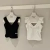 Wgwe9562 Ropa de Mujer Shisanxing Guangzhou Verano 2026 Nuevo Top Camisola de Encaje para Mujeres Petites