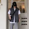 Chaleco de Mezclilla Holgado de Otoño para Mujer Estilo Coreano Chaqueta de Estudiante Ajustada Versátil Moda Harajuku Casual Sin Mangas Chaleco de Moda