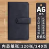 Cuaderno A6 Hecho a Medida con Cierre, Bloc de Notas de Alta Calidad para Oficina y Estudio, Cuaderno Portátil de Bolsillo
