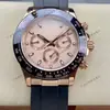 Relógio Masculino Mecânico Automático Multifuncional Cronógrafo Cravejado com Diamantes Série Rolex Daytona 40mm Aliexpress