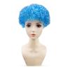 Aplique de Cabelo Falso com Cabelo Cacheado, Aplique de Cabelo Grande, Peruca Afro Falsa Grande, Peruca Leque