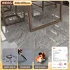 Pegatina de Piso de Plástico PVC Baldosa Brillante Piso de Cemento Colocación Directa Impermeable Engrosado Dormitorio Sala de Estar Felpudo Piso de Cuero