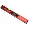 Nivel Digital Electrónico de 400 mm con Base Magnética para Medición de Ángulo de Inclinación Vertical y Horizontal