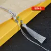 Lanyard para Pieza de Mano Ágata Borla Colorida Bolsita Bolsita Cuerda para Collar DIY Venta al por Mayor
