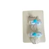 Nuevo Clip para el Cabello de Niña con Forma de Corazón de Encaje Azul Fresco, Goma para el Cabello, Pasador, Pinza Lateral, Banda Elástica