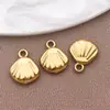 Aço Inoxidável Simples Multi-Estilo Cereja Cavalo-Marinho Estrela de Cinco Pontas Pingente Pequeno Pingente DIY Colar Brincos Acessórios de Joias