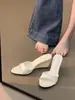 ¡Primer encuentro con el elegante modelo! Nuevas sandalias de cuña de verano 2026 estilo europeo y americano, sexys, con punta abierta, versátiles y de moda para usar al aire libre